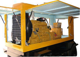 科尔沁右翼前移动电站(移动柴油发电机组) 科尔沁右翼前移动电站(移动柴油发电机组)